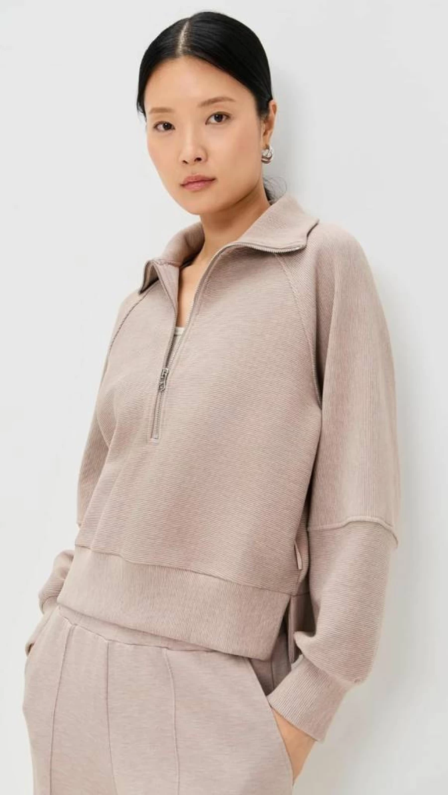 Varley Women's Milano Half Zip Sweatshirt - Stylish & Comfortable Pullover for Women