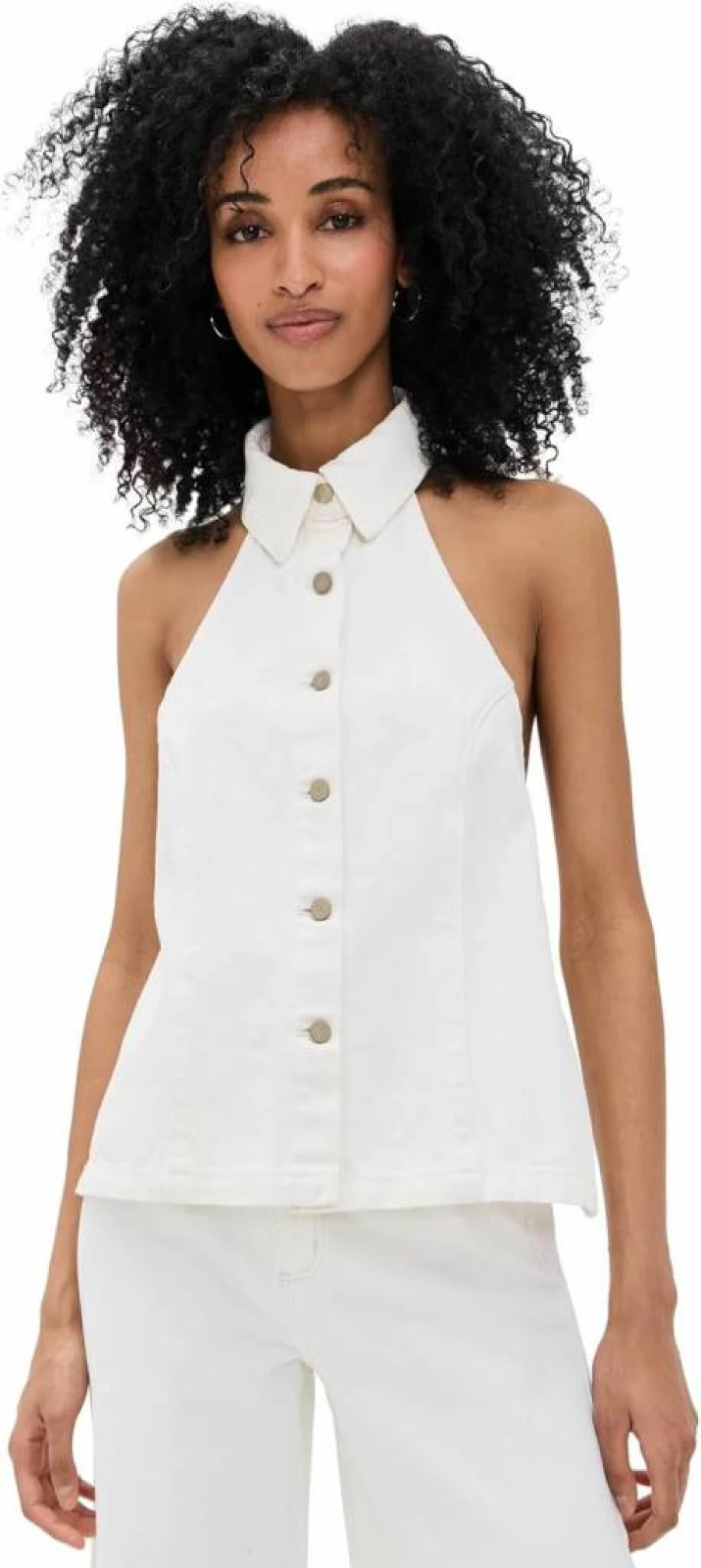 ABRAND Women's Les Deux Shirt - Stylish Casual Top for Women