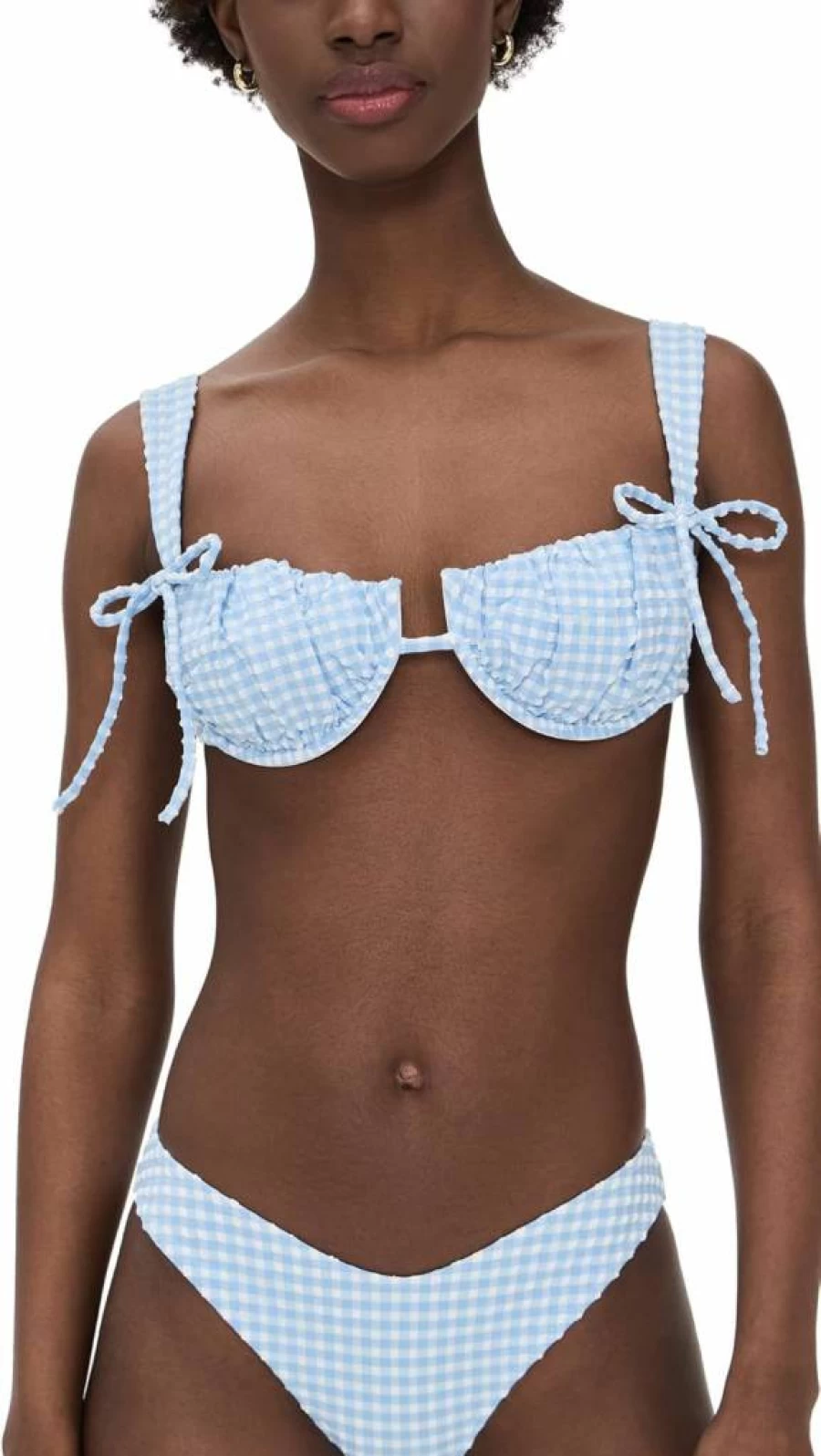 Montce Women's Floral Bikini Top - Sexy Petal Design Swimwear for Women