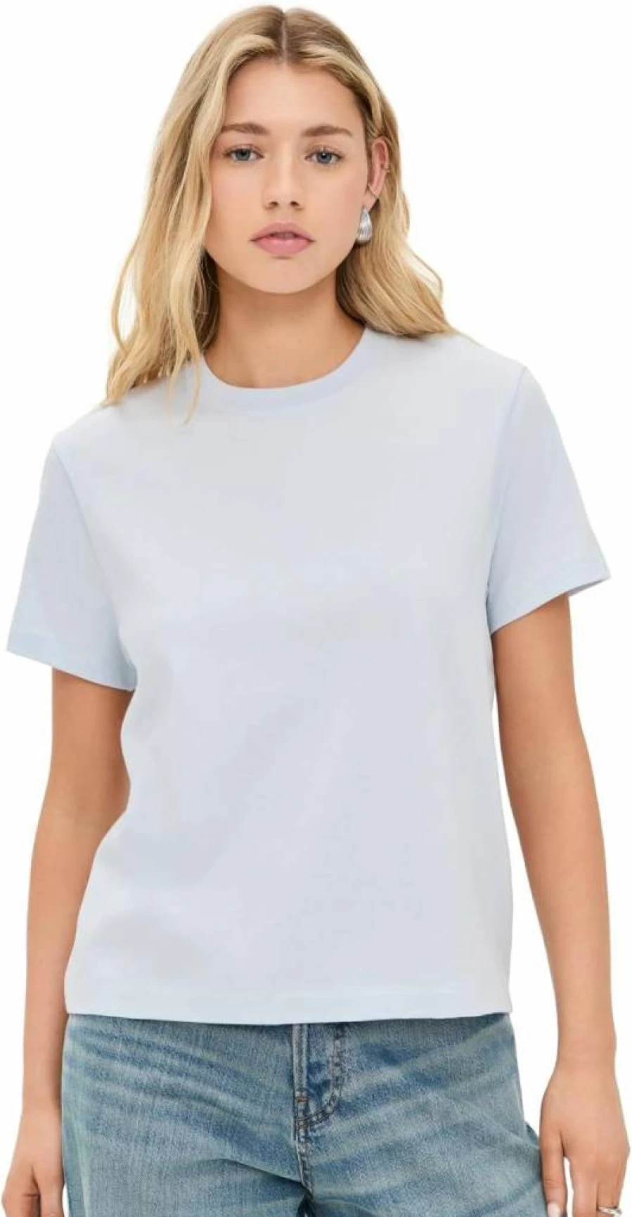 Vince Women's Classic Crew Neck T-Shirt | Soft Cotton Essential Top