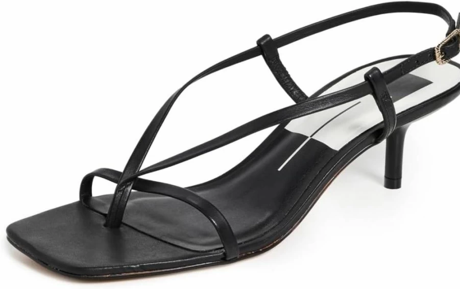 Dolce Vita Women's Laury Heeled Sandals - Stylish High Heel Strappy Summer Shoes