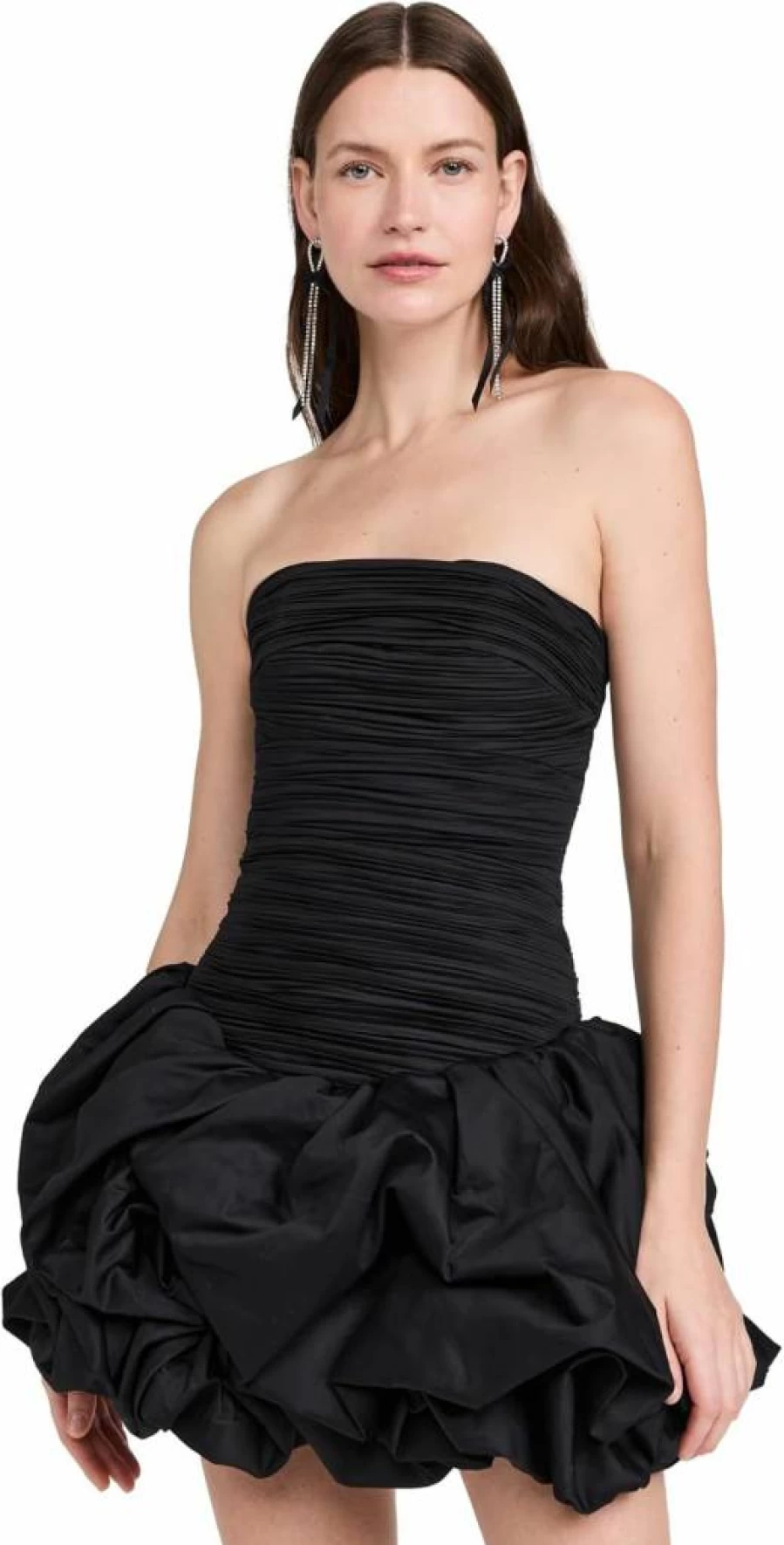 Aje Women's Violette Bubble Hem Mini Dress - Flowy Short Party Dress