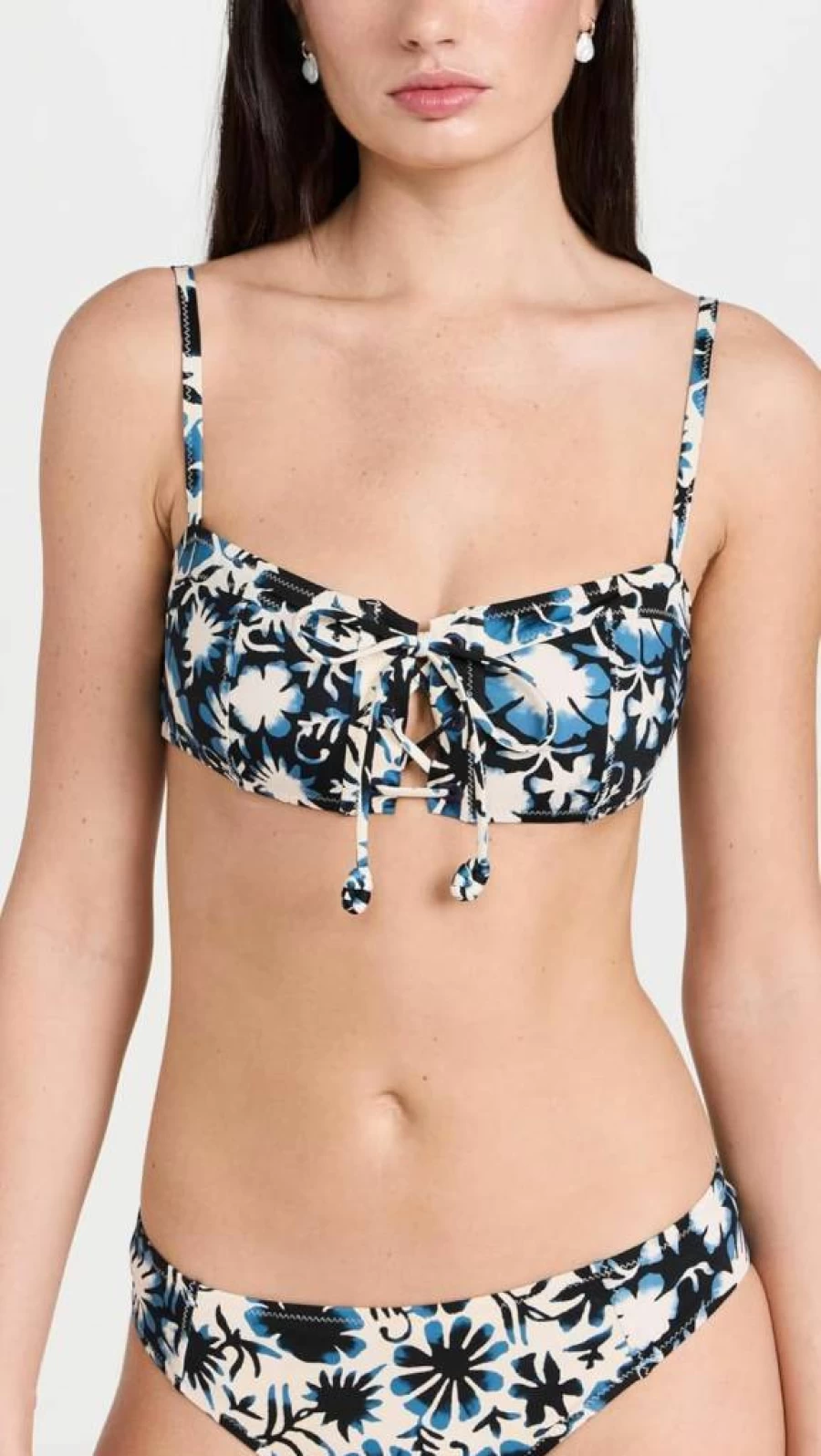 Ulla Johnson Women's Atrani Bikini Top - Floral Print Swimwear for Women