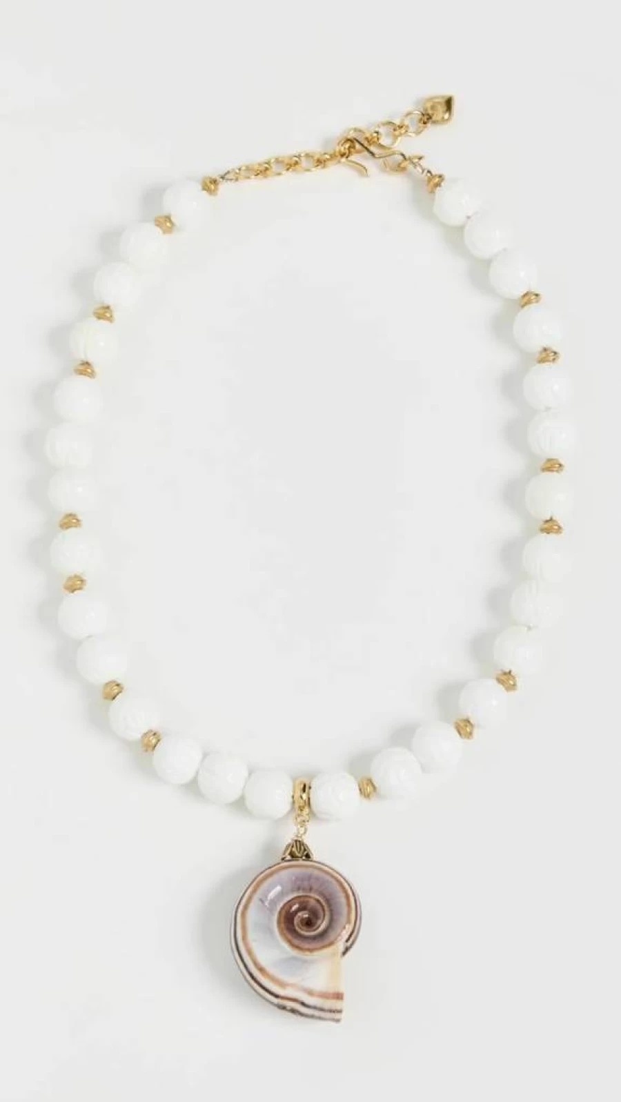 Brinker & Eliza Women's Mykonos Necklace - Elegant Gold-Plated Pendant for Women