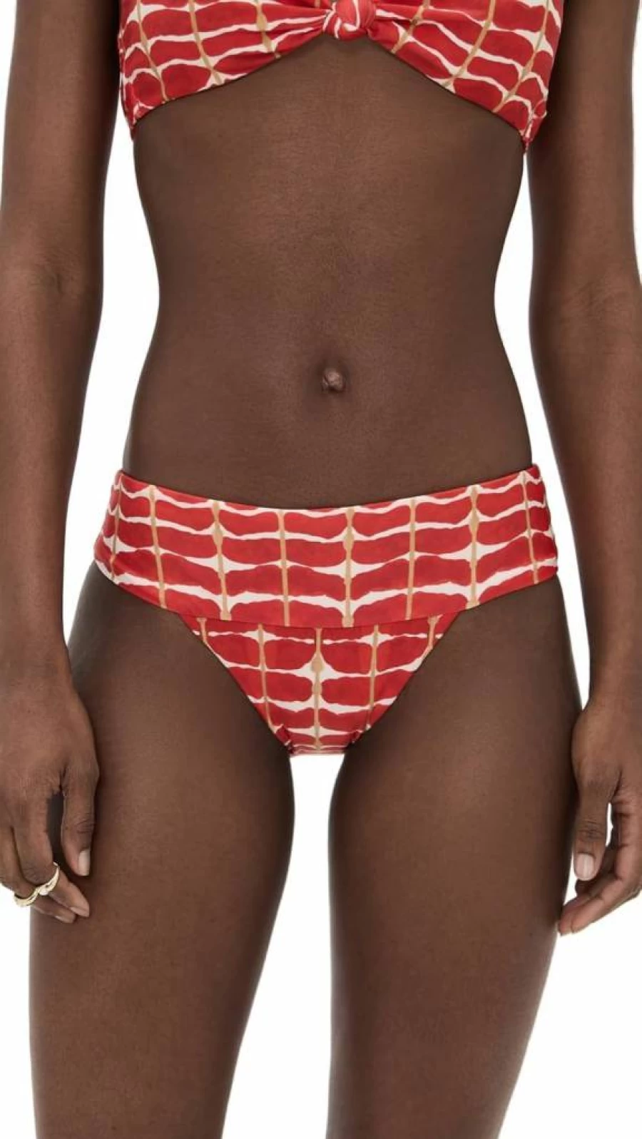 ViX Paula Hermanny Agni Hanna Women's Full Coverage Swim Bottoms - Brazilian Bikini Bottom