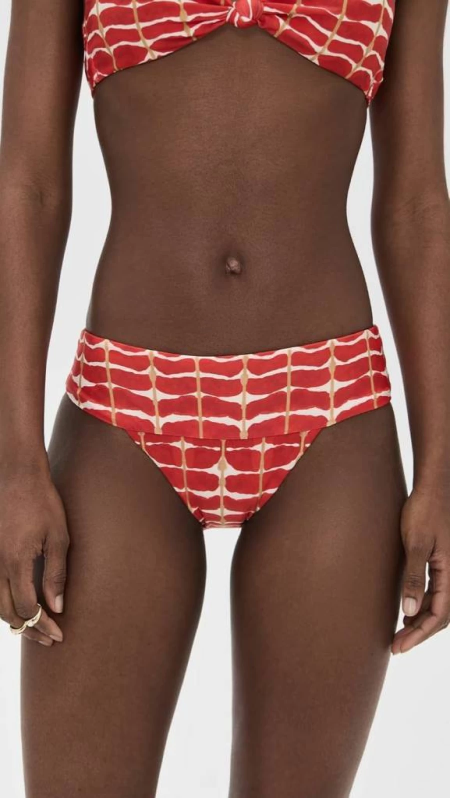 ViX Paula Hermanny Agni Hanna Women's Full Coverage Swim Bottoms - Brazilian Bikini Bottom