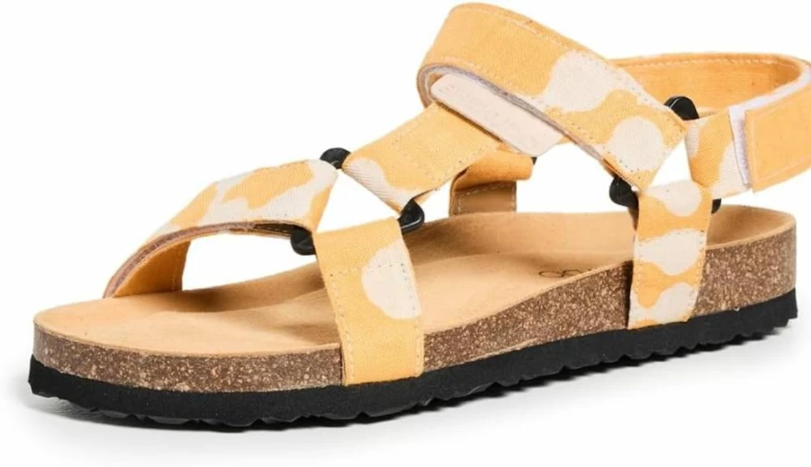 Shekudo Women's Yamba Sandals – Handmade Leather Slide Sandals for Women