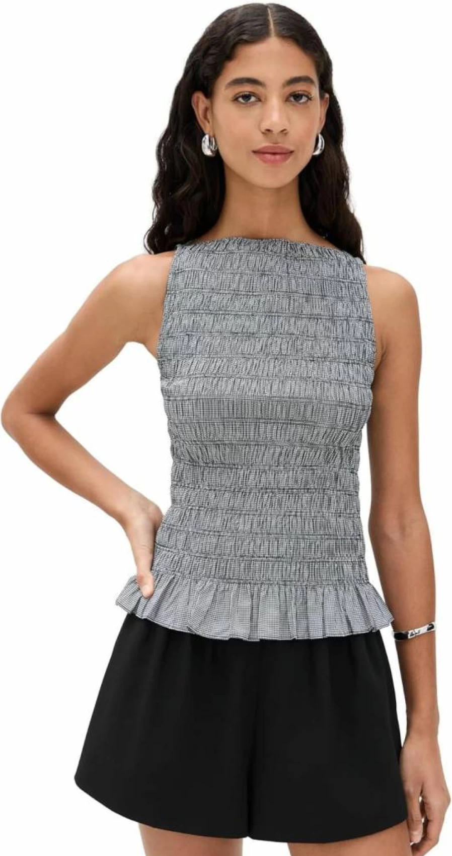 FAITHFULL THE BRAND Women's Margot Top - Stylish Blouse for Women