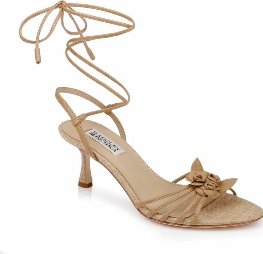 Badgley Mischka Women's Darlyn Heel Sandals - Elegant High Heel Dress Sandals for Women