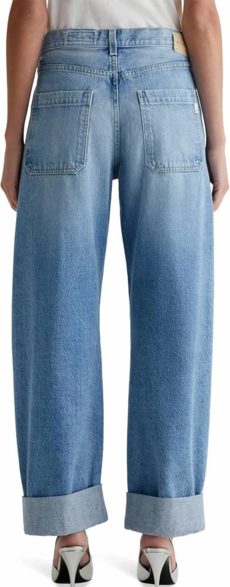 AG Adriano Goldschmied Women's Farrah Mid Rise Bootcut Crop Jeans