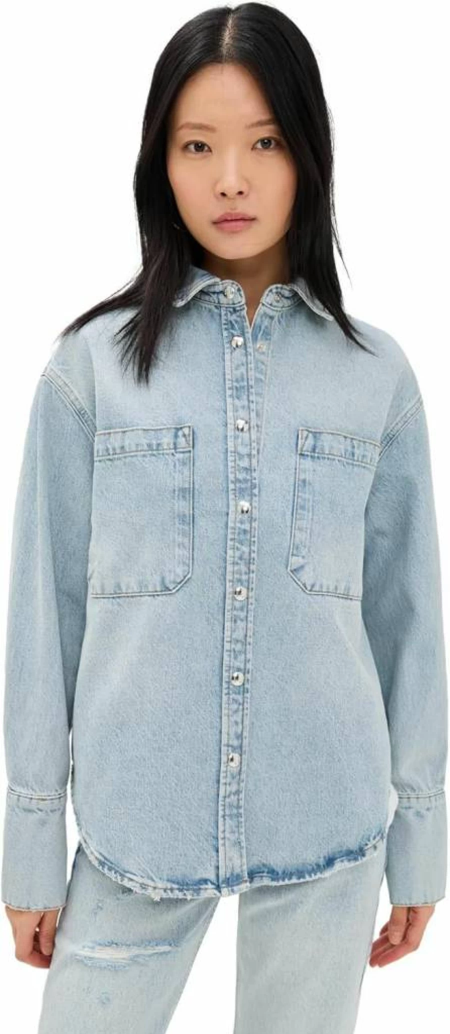 ANINE BING Women's Dante Shirt - Premium Women's Fashion Blouse