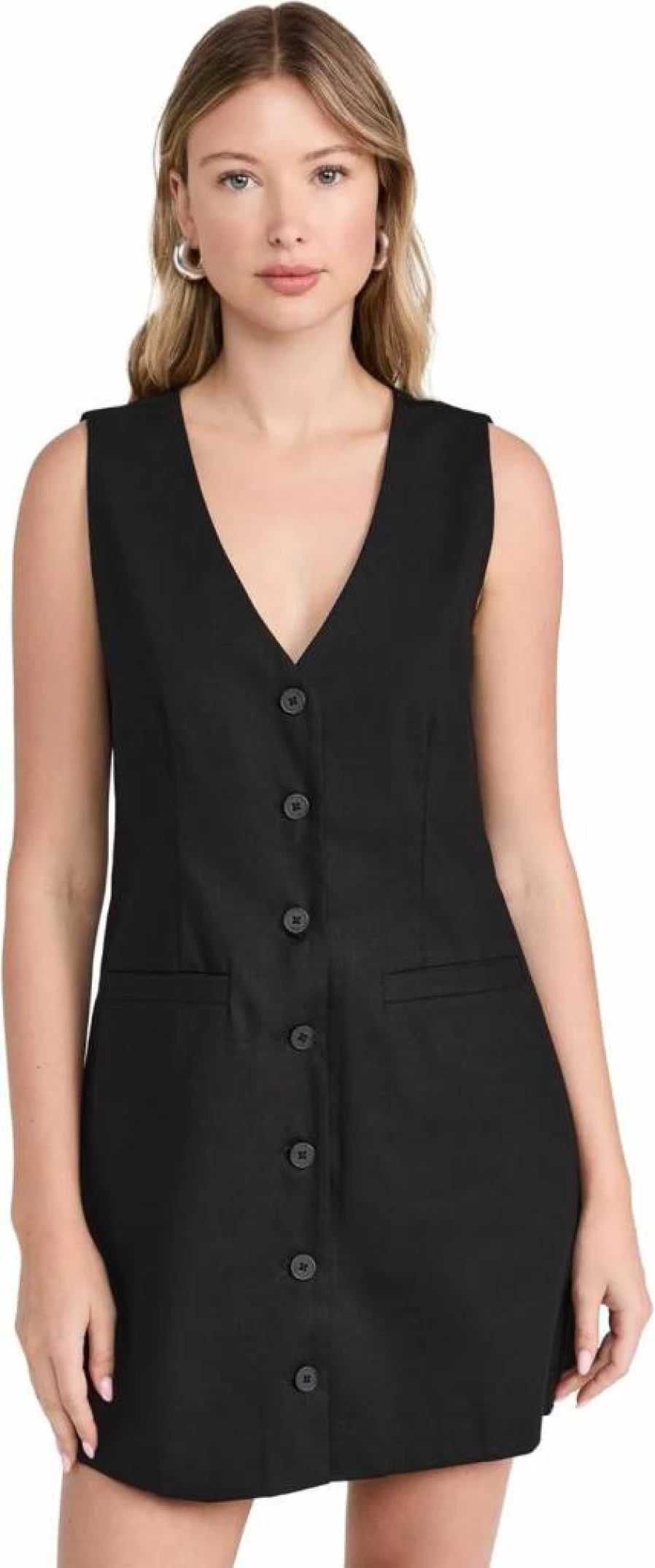 O.P.T Women's Akiya Sleeveless Mini Dress - Casual Summer Vest Dress