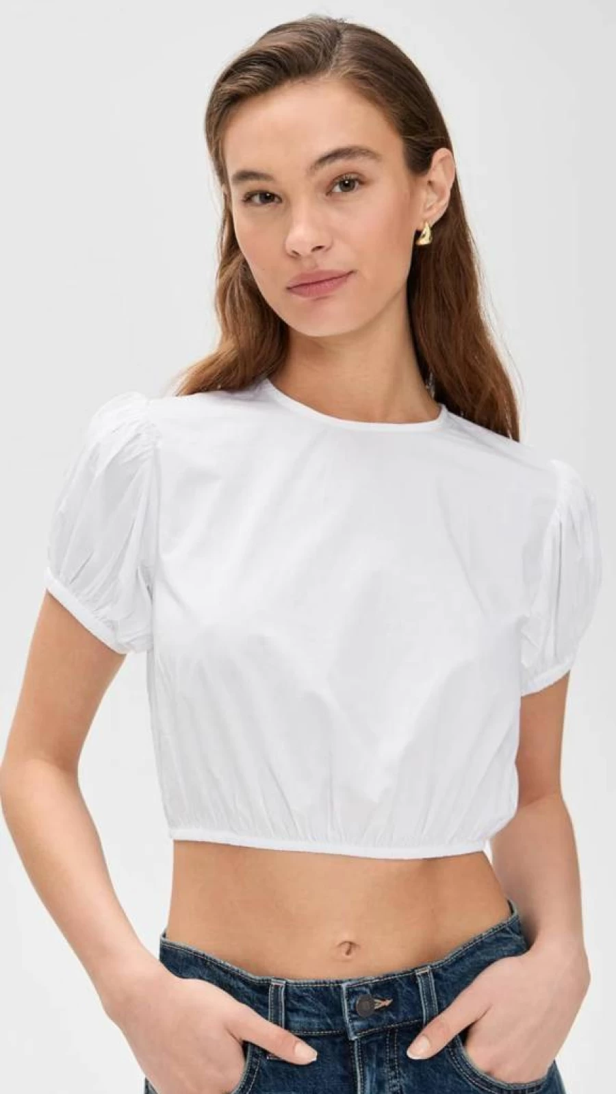 Playa Lucila Women's Casual Crew Neck Top - Stylish Comfort Short Sleeve Blouse