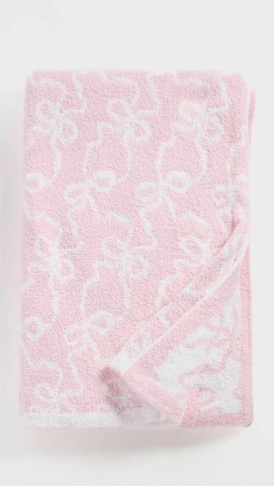LOVESHACKFANCY Women's Teddy Bow Soft Blanket - Cozy Plush Throw