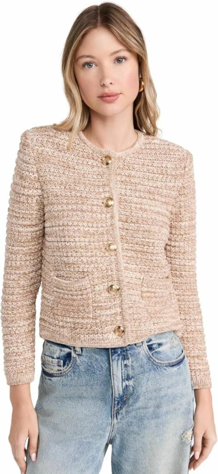 ba&sh Women's Guspa Cardigan Sweater - Stylish Knit Pullover for Women