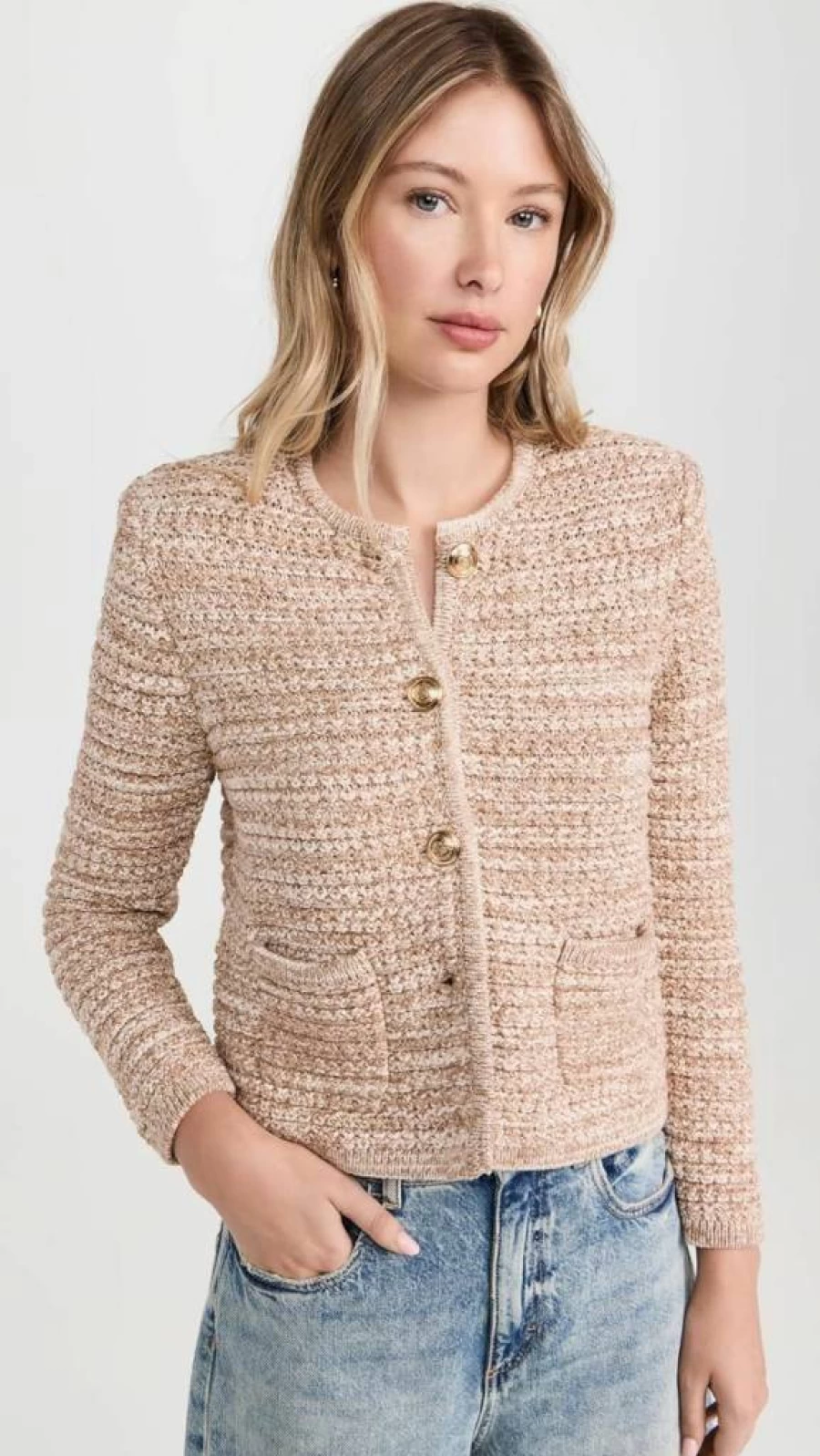 ba&sh Women's Guspa Cardigan Sweater - Stylish Knit Pullover for Women