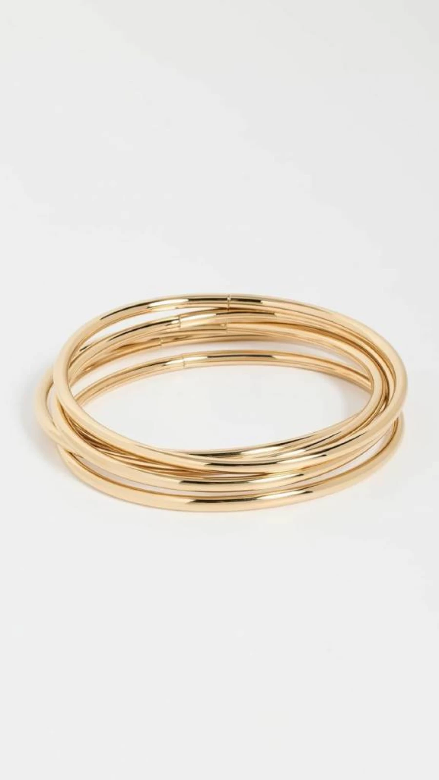 JENNY BIRD Women's Dane Bangle Set - Stackable 5-Piece Bracelet Collection for Women