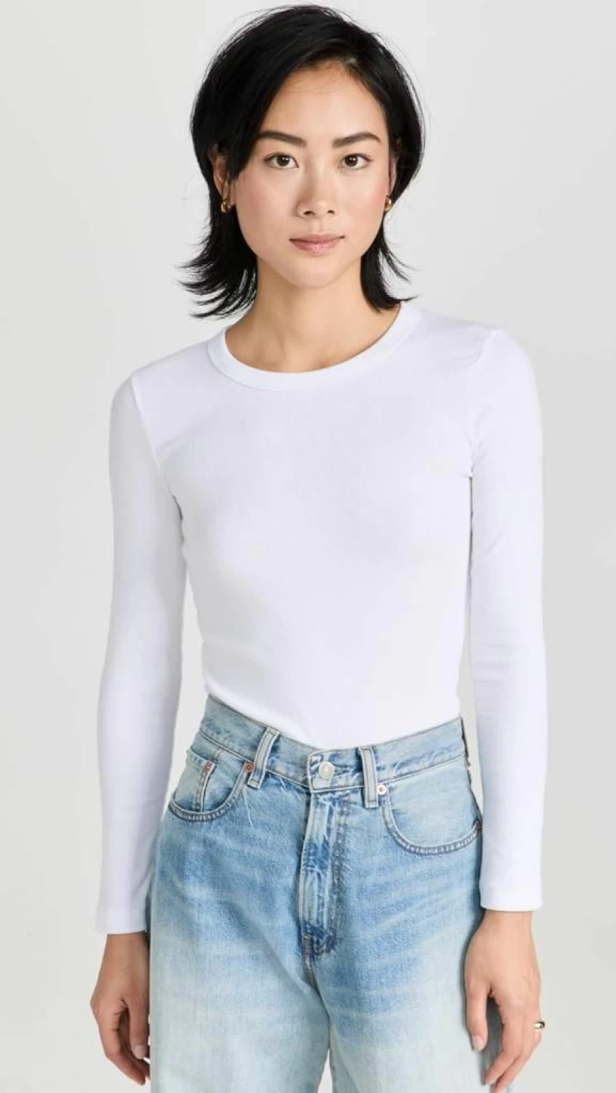 Leset Women's Slim Fit Long Sleeve T-Shirt | Classic Kelly Top