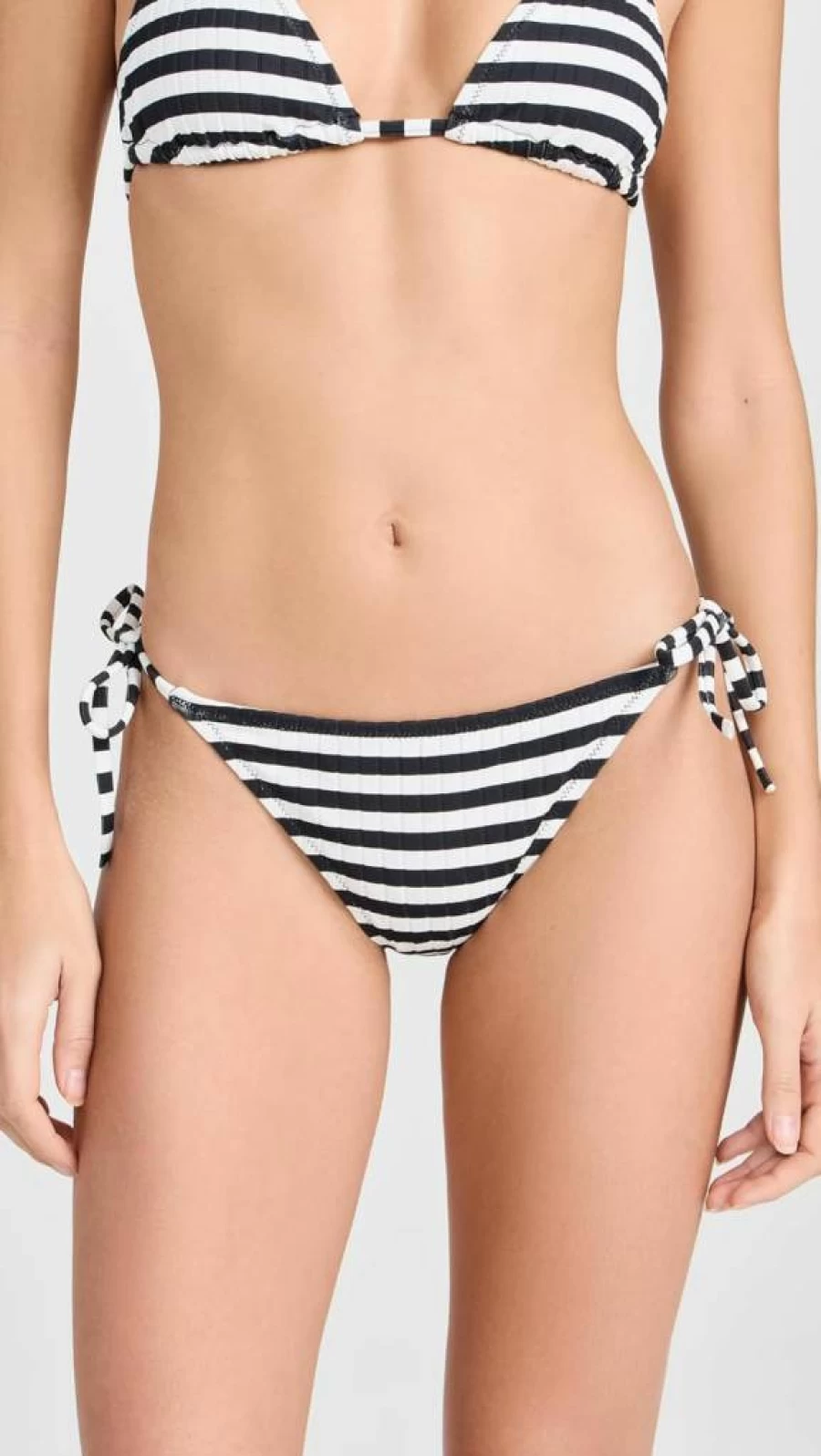 Solid & Striped Women's Iris Bikini Bottoms - High-Waist Swimwear for Women - Striped & Solid Beach Bikini Bottoms