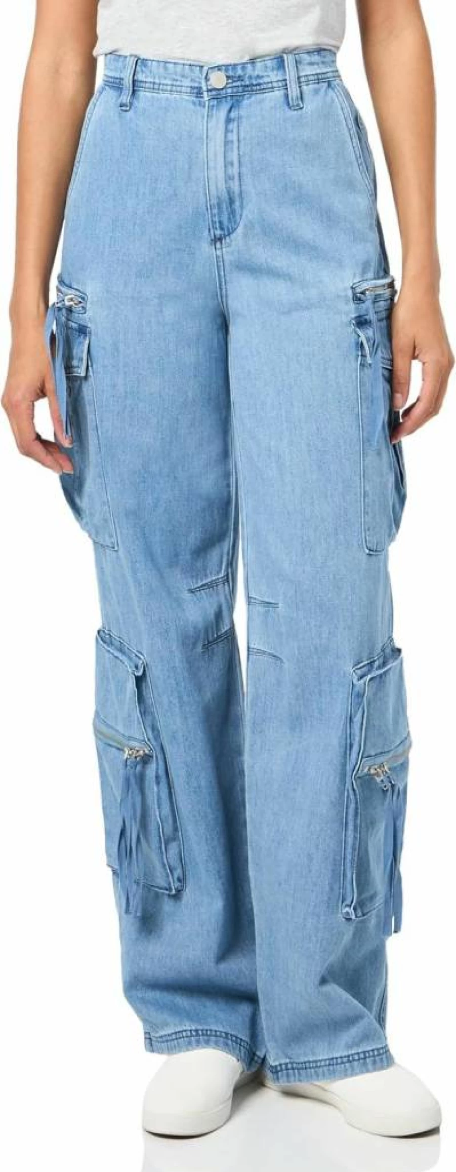 BLANKNYC Women's Timeless Distressed Denim Jacket - Vintage Inspired Lightweight Cropped Style