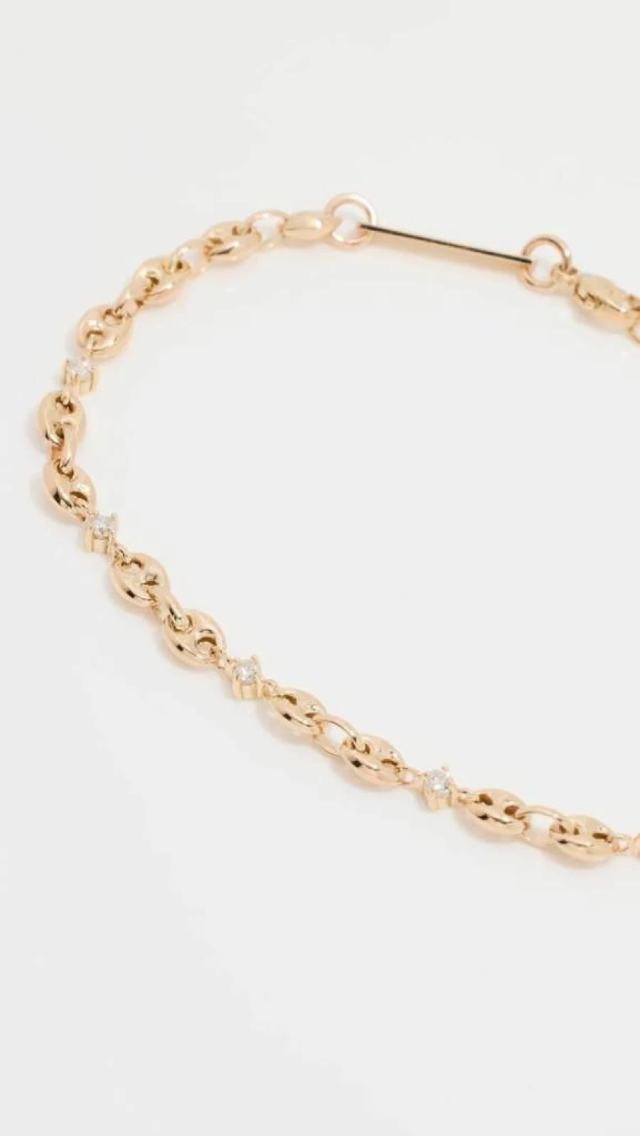 ZOE CHICCO 14K Gold Chunky Chain Bracelet for Women - Solid Heavy Link Luxury Jewelry