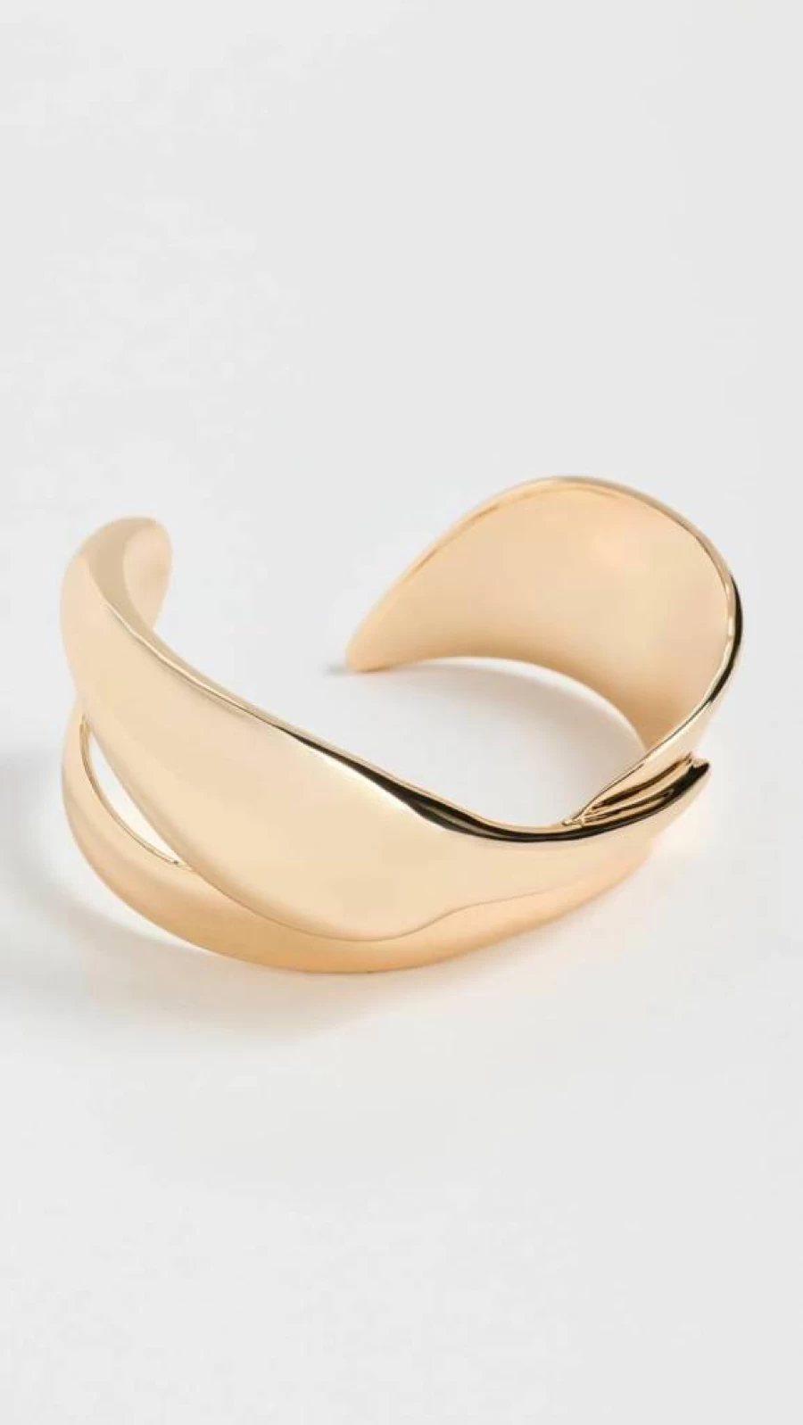 JENNY BIRD Colette Cuff Bracelet for Women - Elegant Gold-Tone Bangle