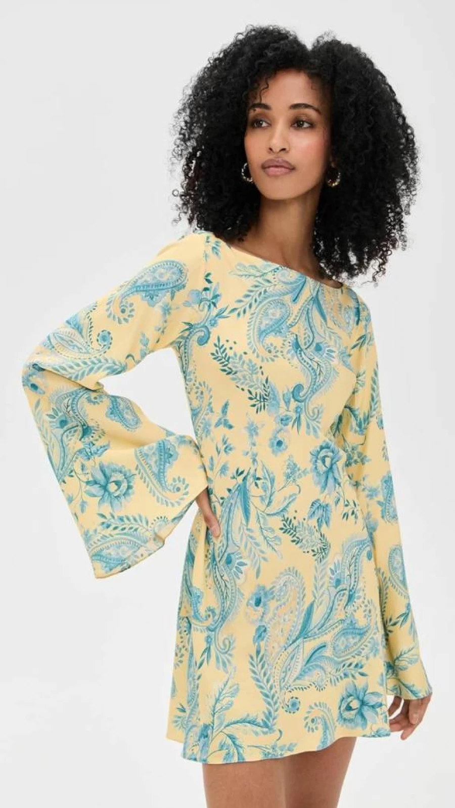 Hemant and Nandita Women's Mini Bias Cut Dress - Elegant and Stylish