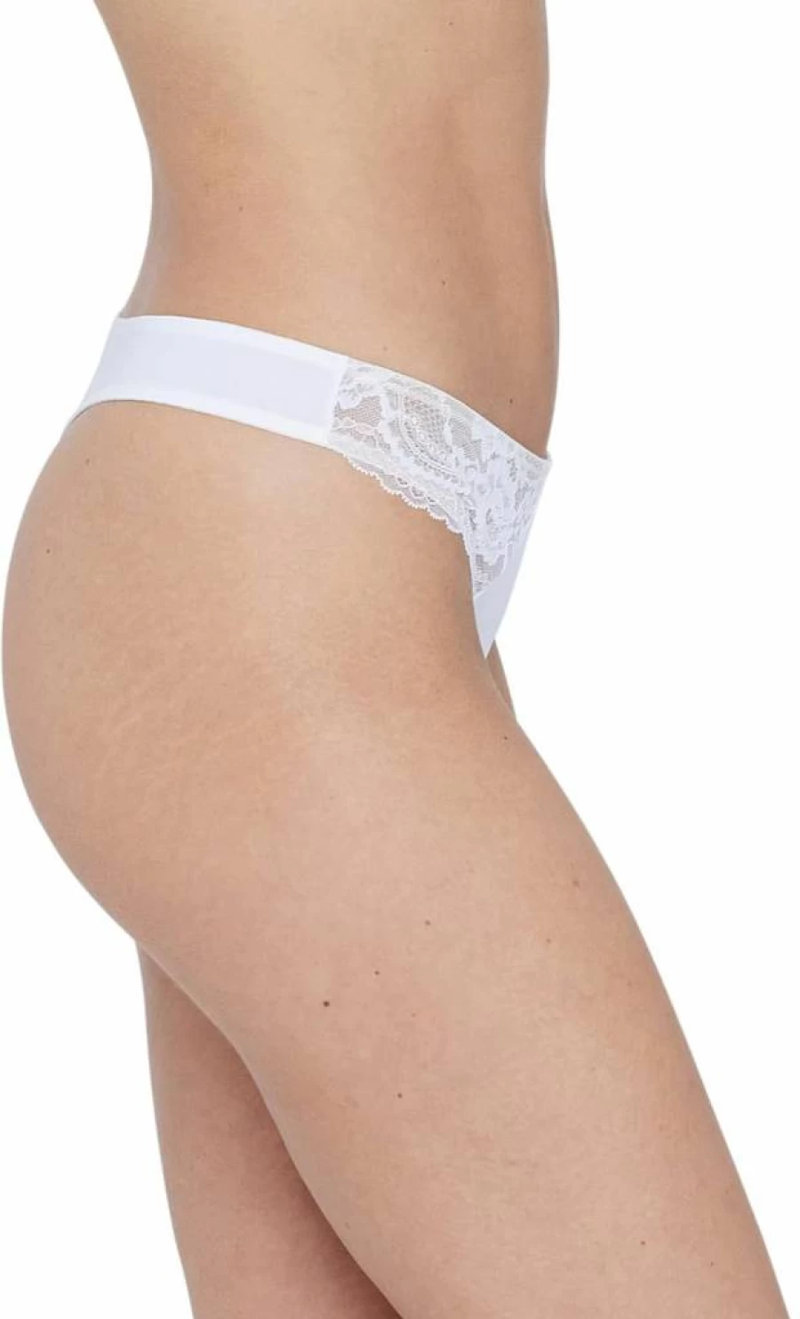 Skarlett Blue Women's Minx No-Show Thong - Comfortable Lace Underwear for Everyday Wear