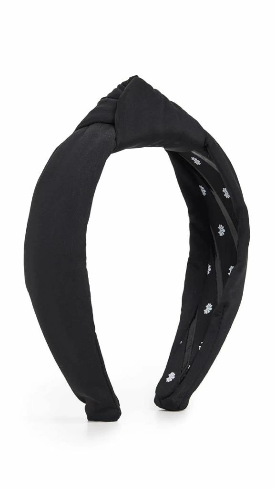 Lele Sadoughi Women's Neoprene Knotted Headband in Magenta Pink, Adjustable One Size Fashion Hair Accessory