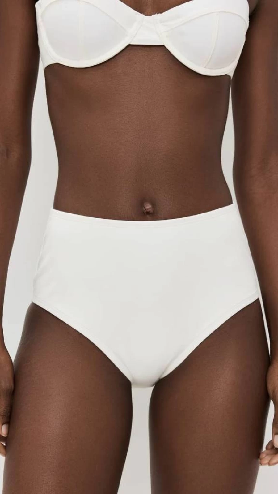Solid & Striped Women's Lilo High-Waisted Bikini Bottoms | Striped Swimwear for Women