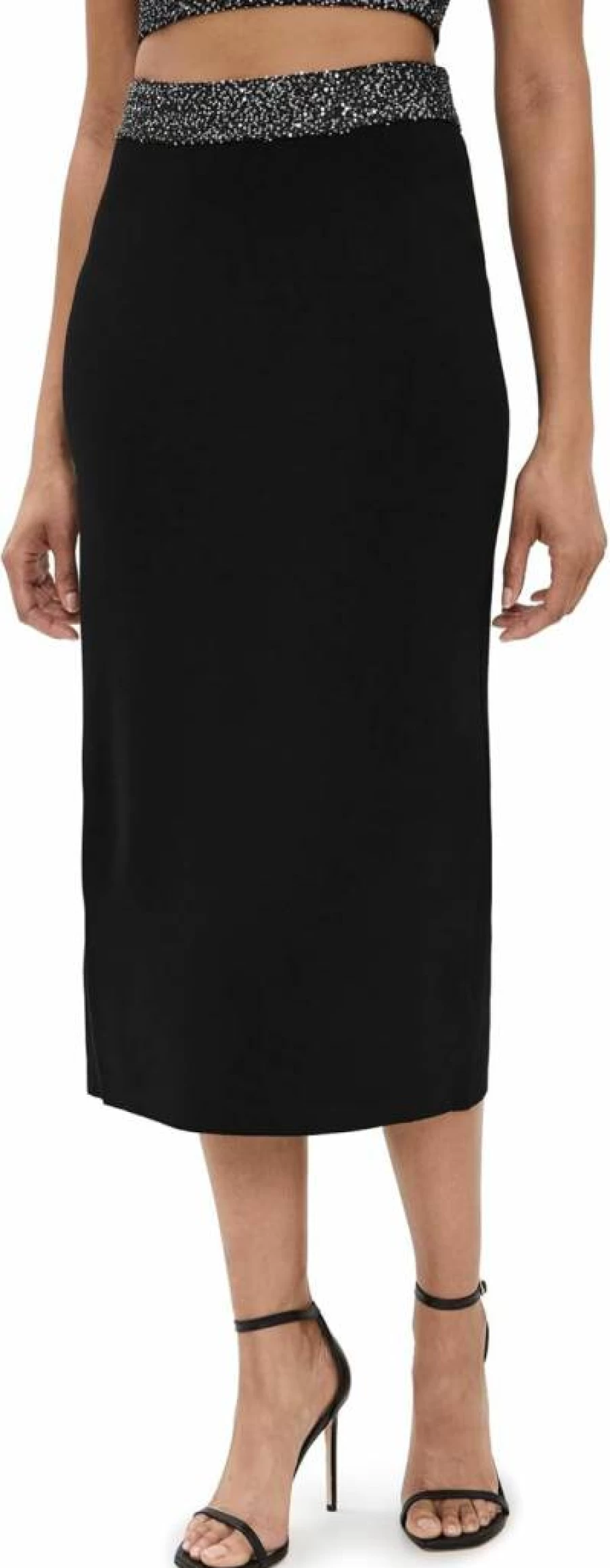 ALC Women's Jane Skirt - Elegant High-Waisted A-Line Midi Skirt for Women