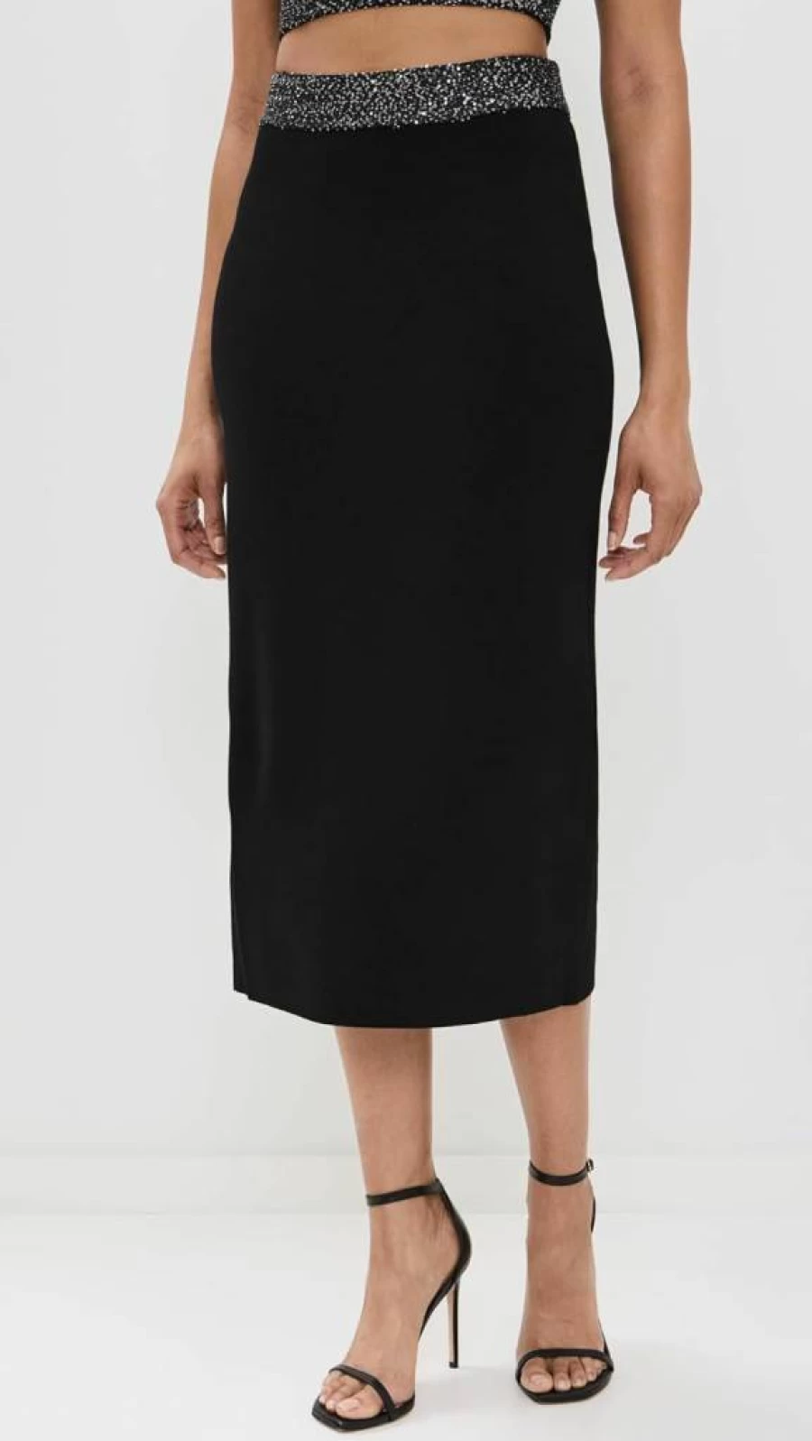 ALC Women's Jane Skirt - Elegant High-Waisted A-Line Midi Skirt for Women