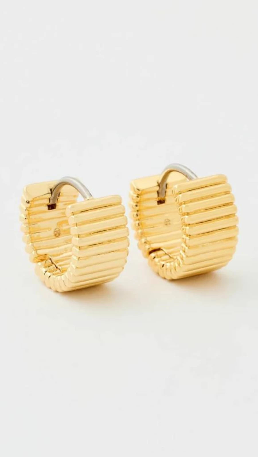 Gorjana Catalina Huggie Hoop Earrings for Women - Gold-Plated Minimalist Hoops