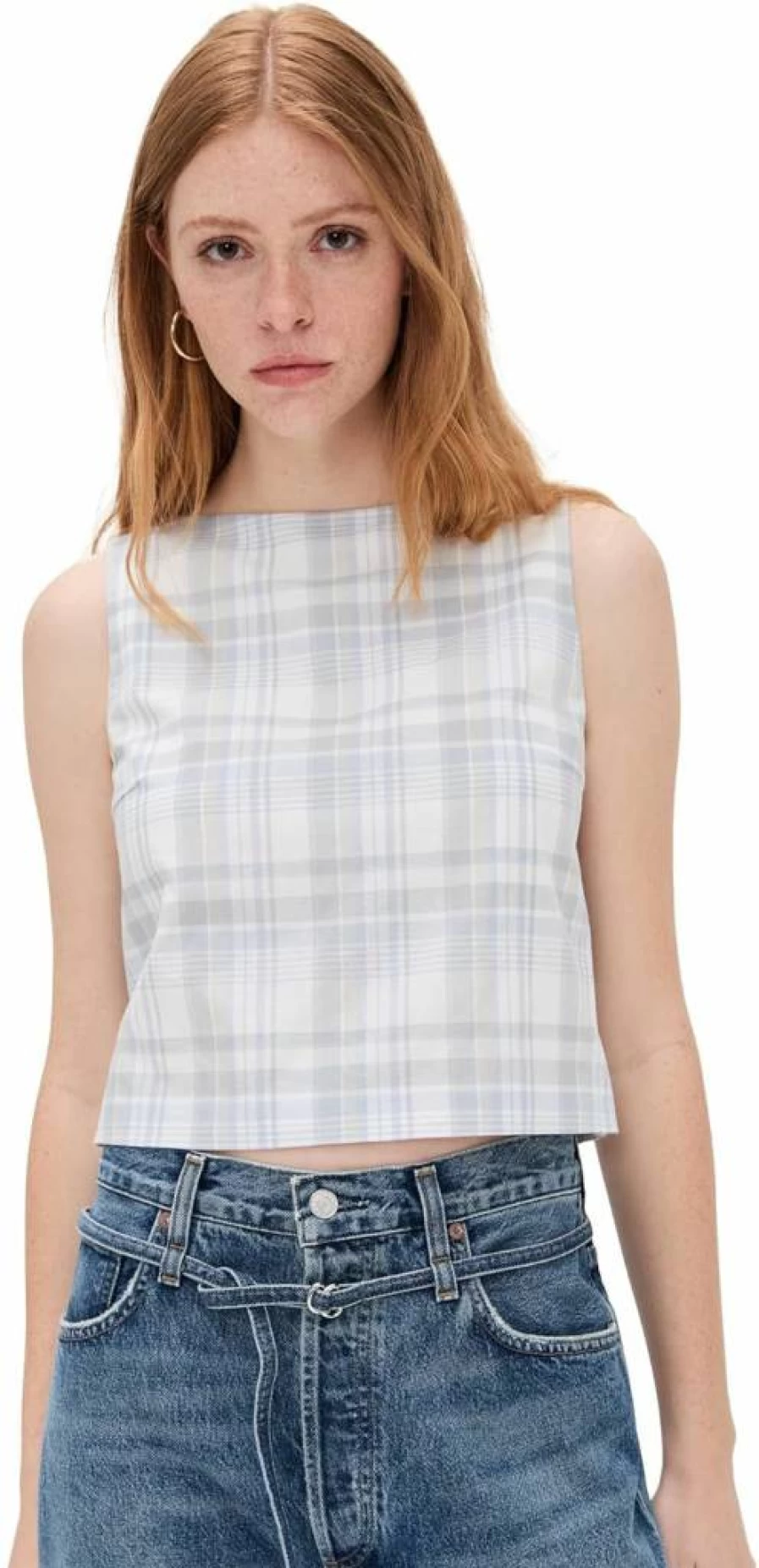 Theory Women's Classic Boatneck Slim Fit Top - Elegant Crew Neck Short Sleeve Blouse for Work & Casual