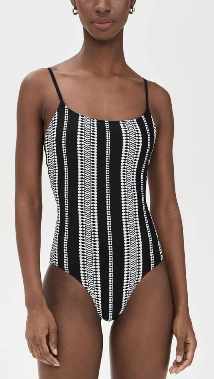lemlem Women's Luchia Classic One Piece Swimsuit | Stylish & Comfortable Beachwear