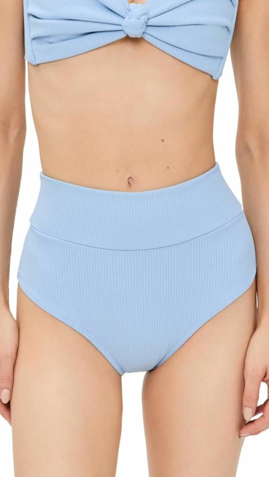 Montce Women's High Waisted AC Bikini Bottoms - Sexy Push Up Swimwear for Women