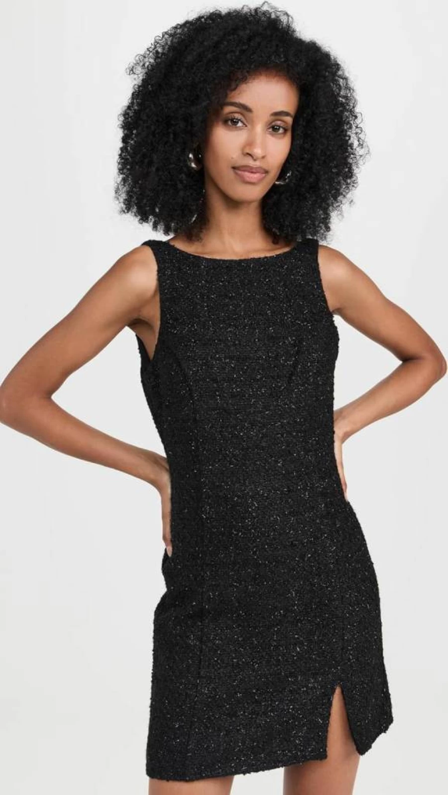 WAYF Women's Scoop Back Mini Dress - Casual Short Sleeve Flowy Summer Dress