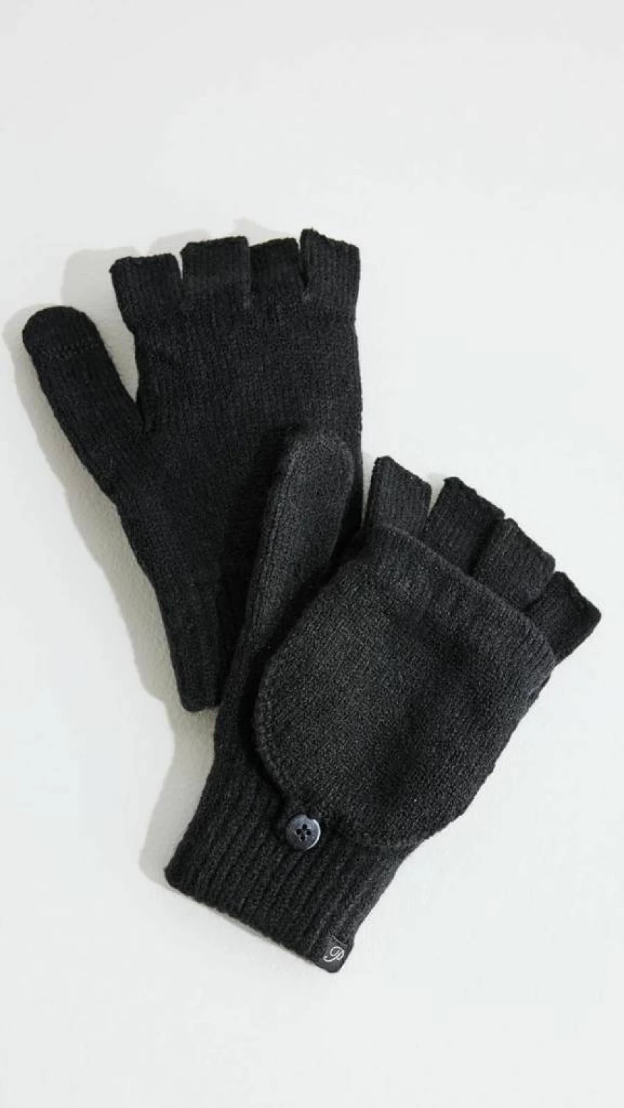 Plush Women's Fleece-Lined Texting Gloves - Soft Winter Mittens with Touchscreen Fingers