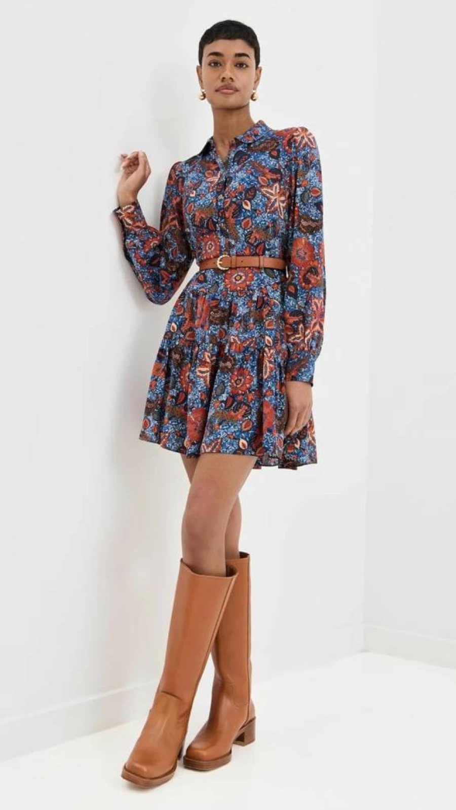 Ulla Johnson Women's Aliya Dress - Floral Printed Bohemian Maxi Dress for Women