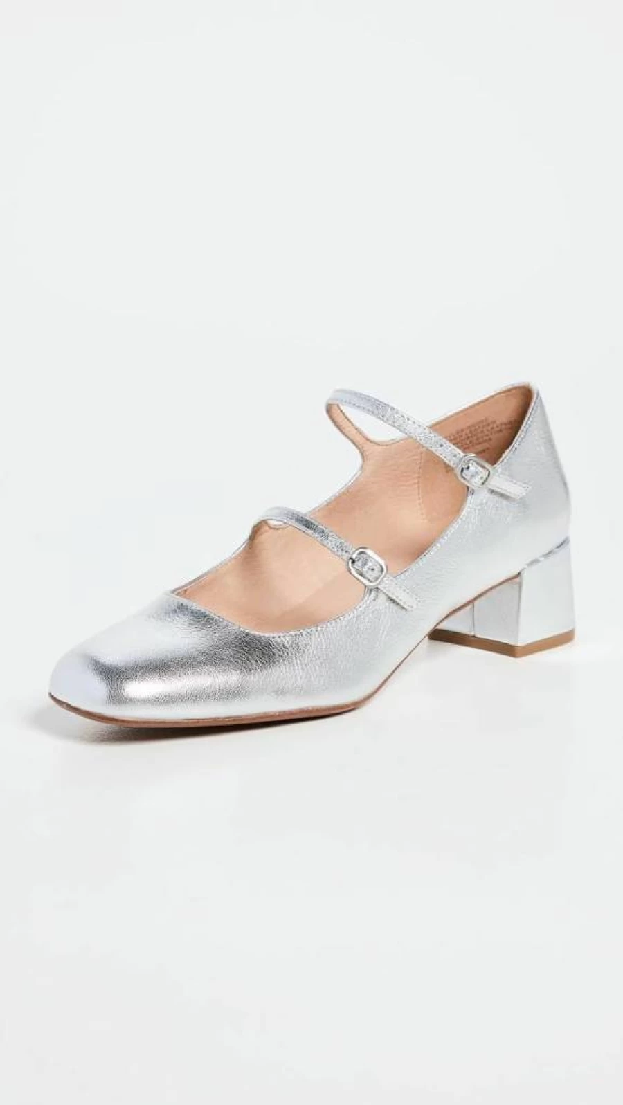 Madewell Women's Nettie Heeled Mary Jane Pumps - Classic Heels for Women