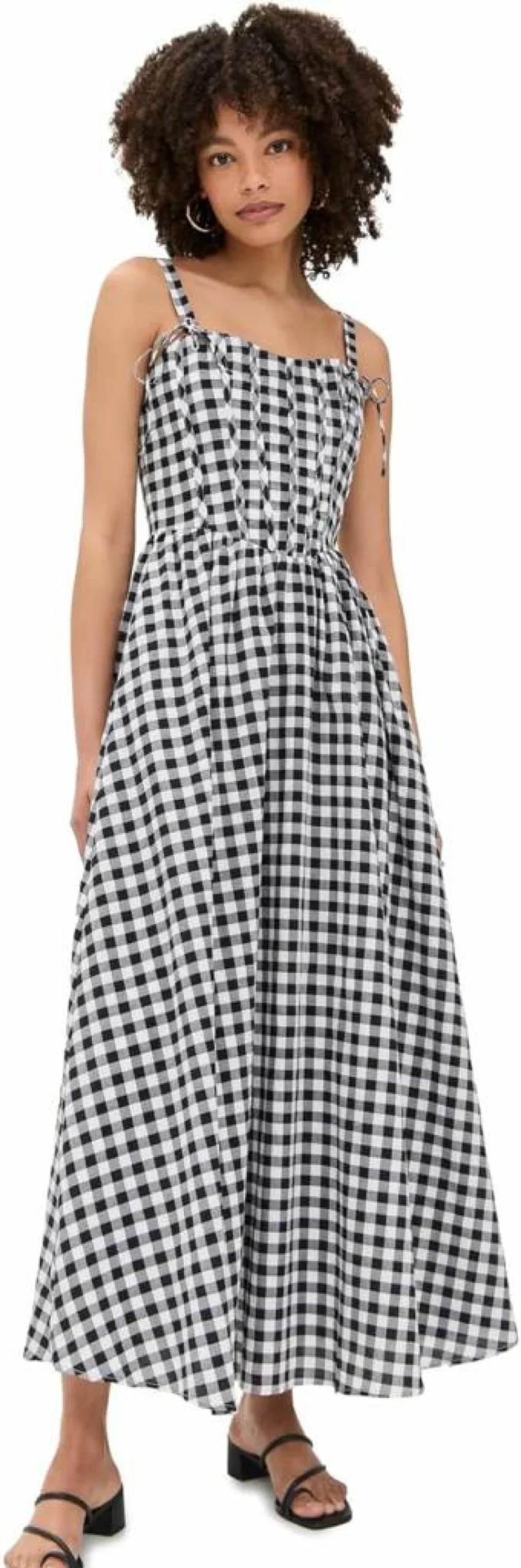 Line & Dot Women's Junie Corset Dress - Stylish Corset Midi Dress for Women