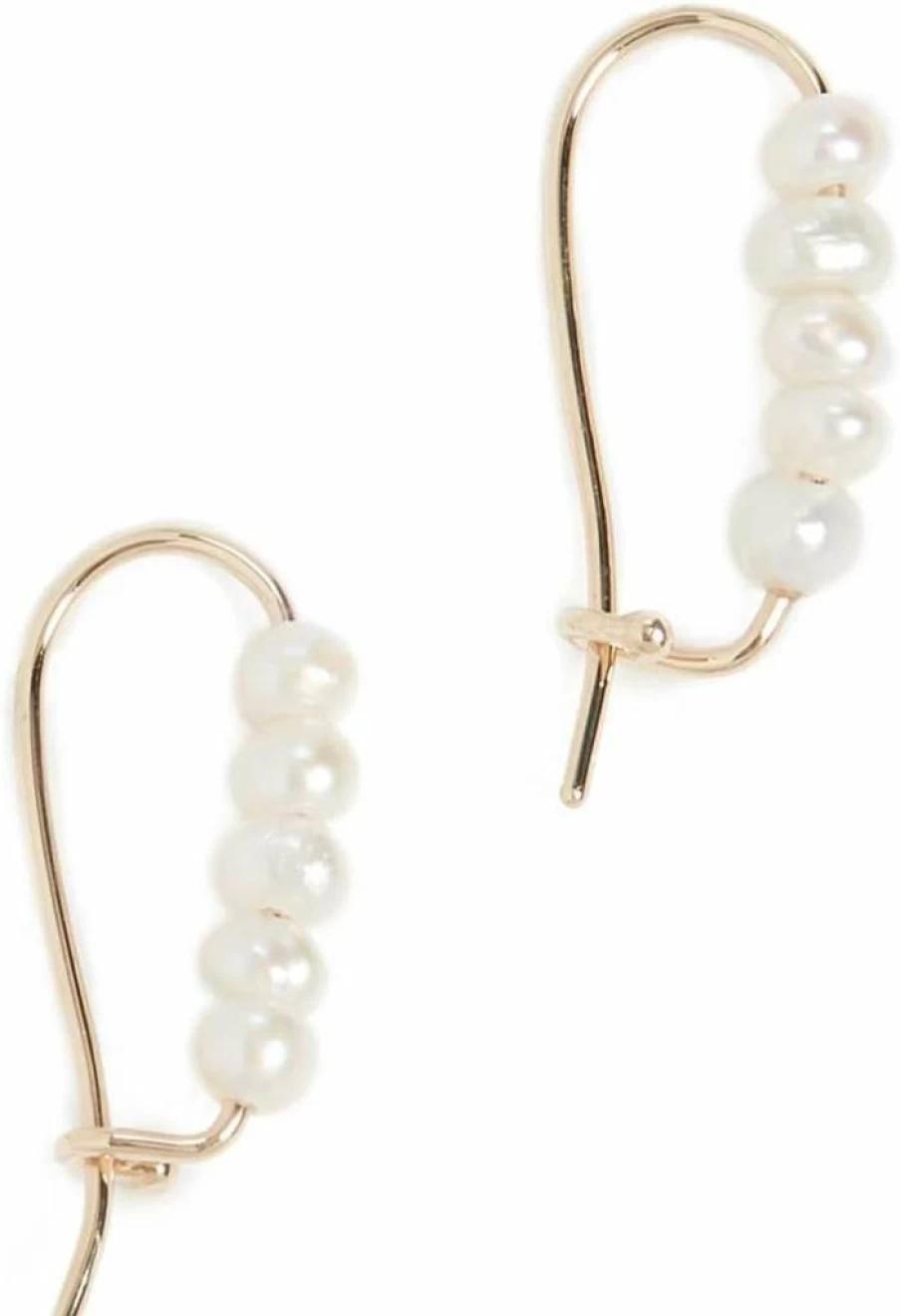 Ariel Gordon Jewelry 14K Gold Women's Stickpin Stud Earrings