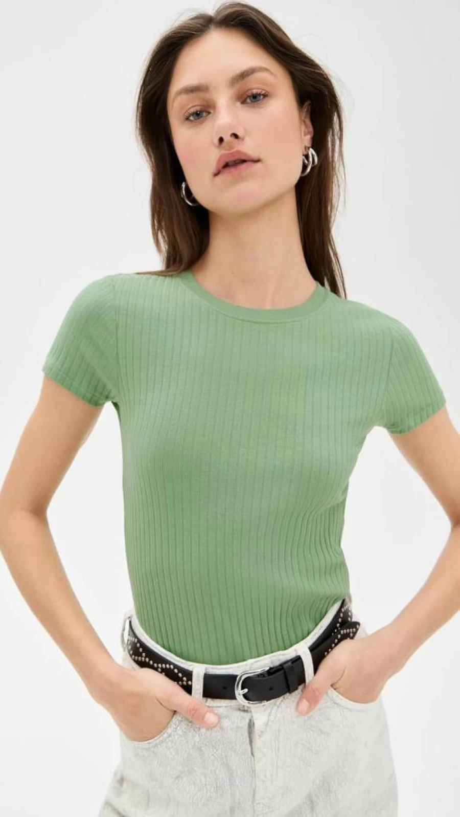 IRO Women's Elonia Short Sleeve T-Shirt | Casual Cotton Tee