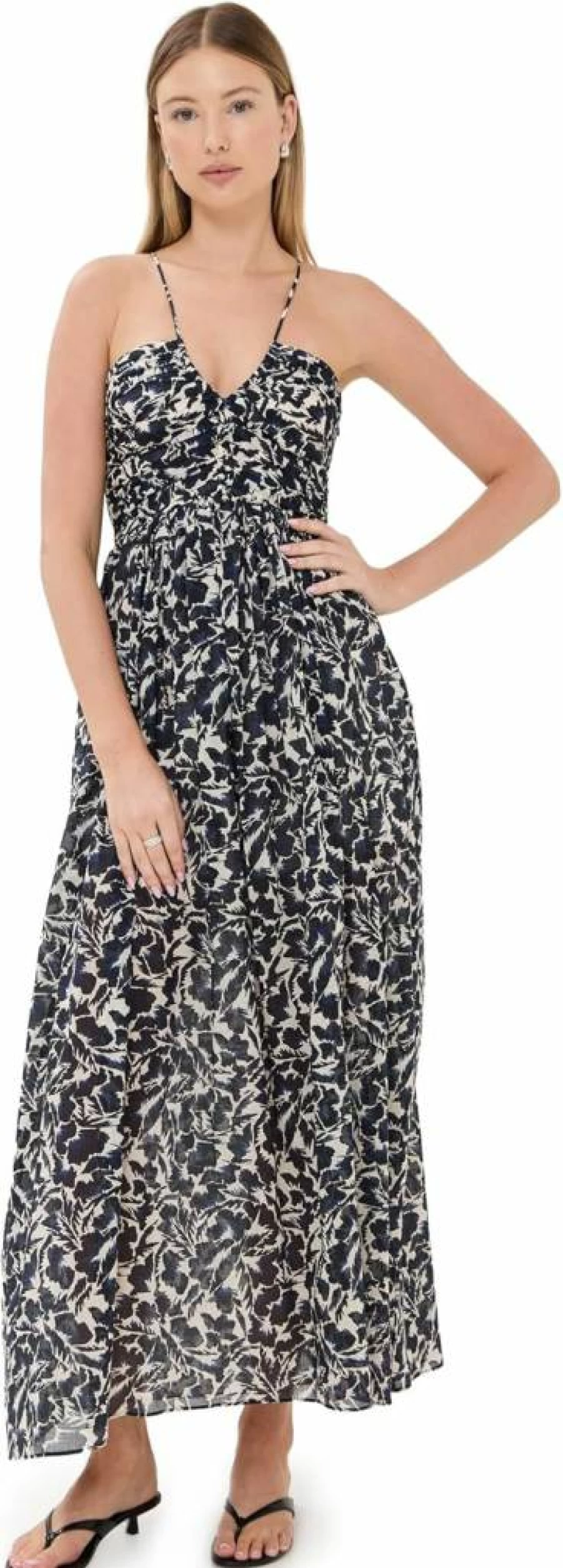 ALC Women's Romy Dress - Elegant Casual Flowy Midi Dress for Women