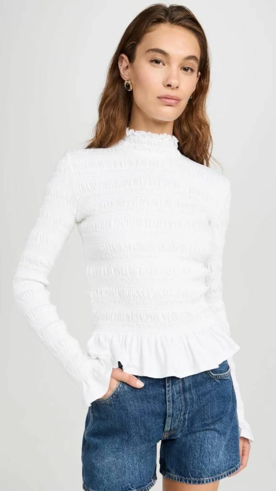 Merlette Women's Kantor Jersey Top – Stylish Comfort Fit Blouse