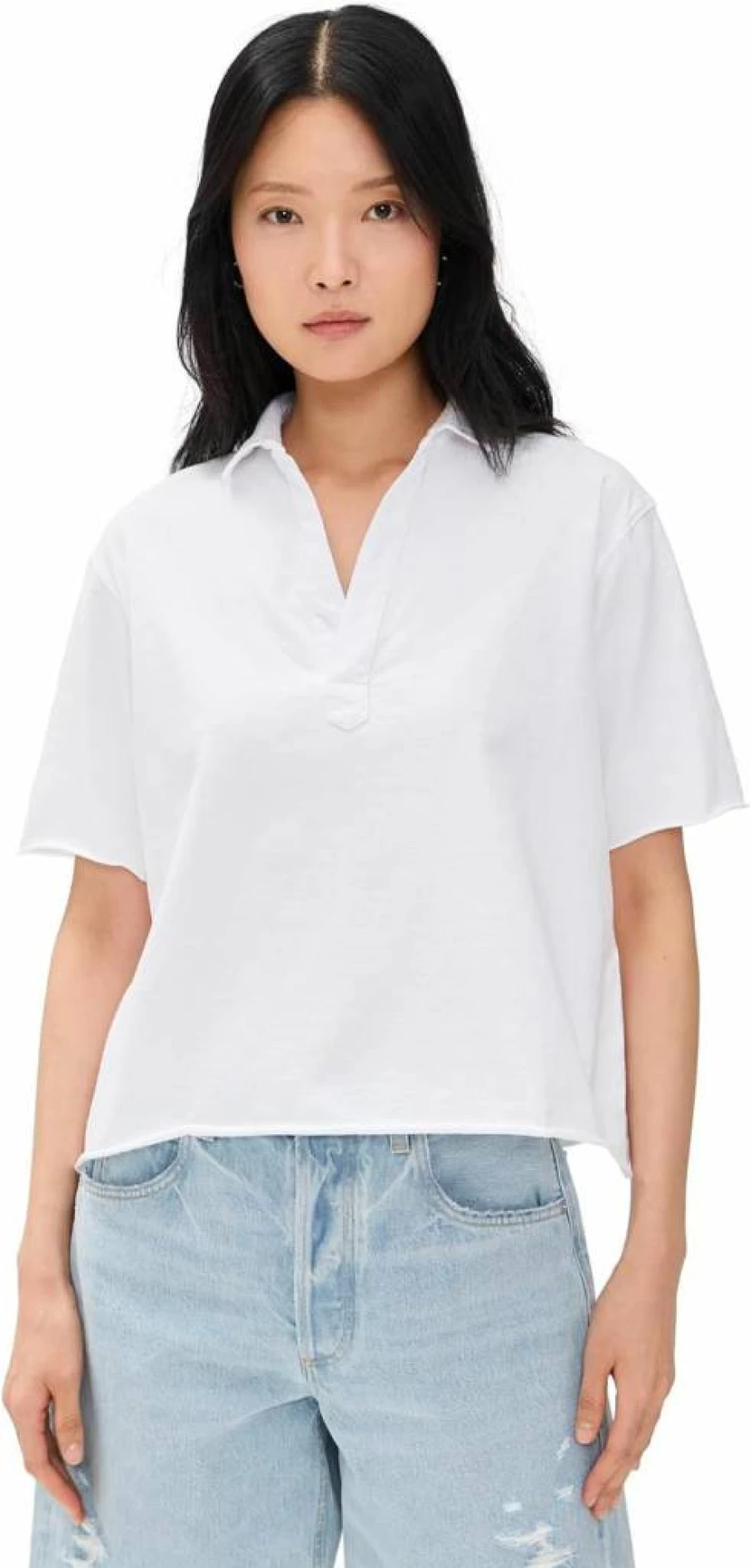 Frank & Eileen Women's Patty Popover Henley Shirt - Classic Casual Top