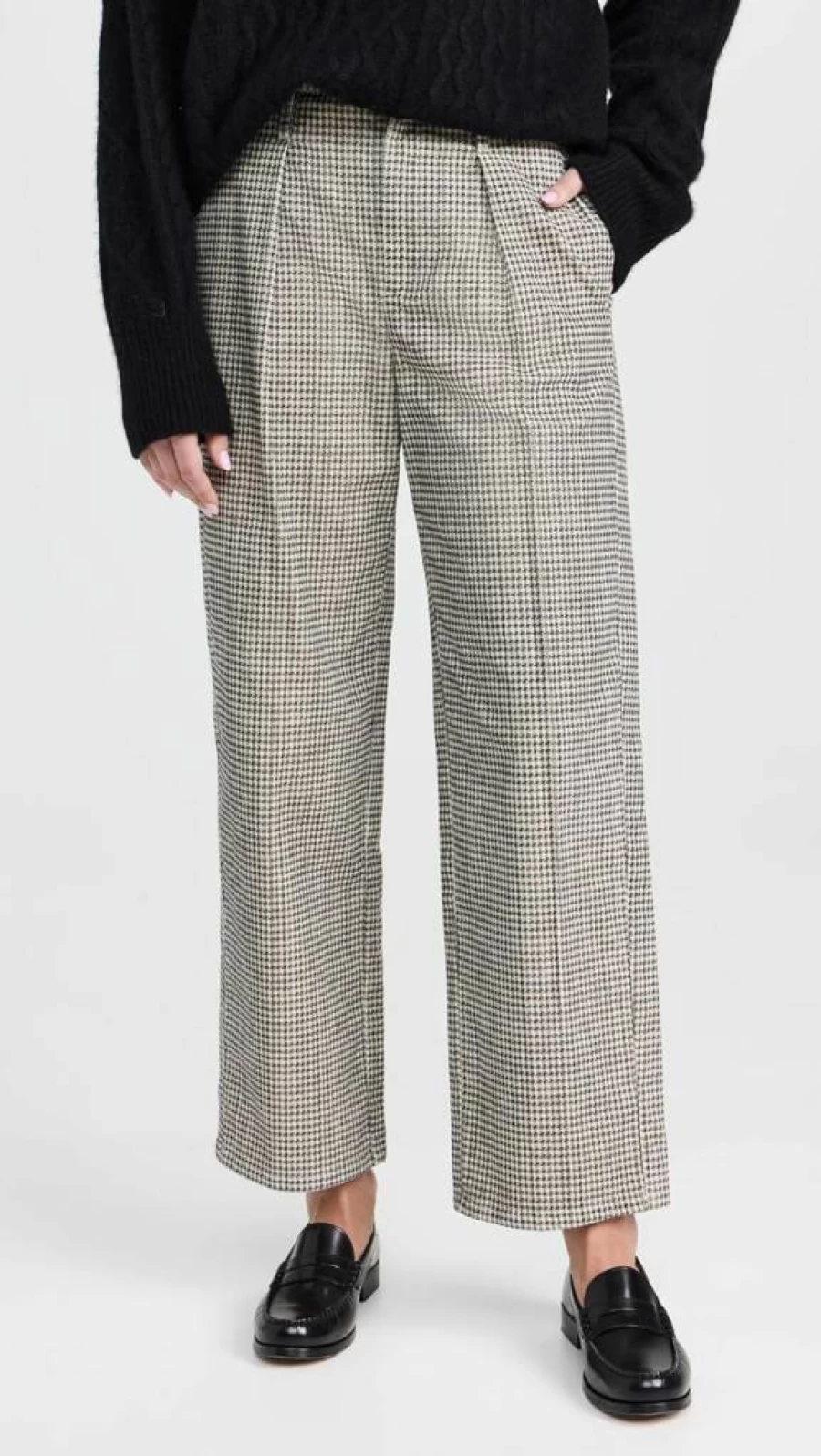 THE GREAT Women's Parker Corduroy Pants - High-Waisted Vintage Style Corduroy Trousers