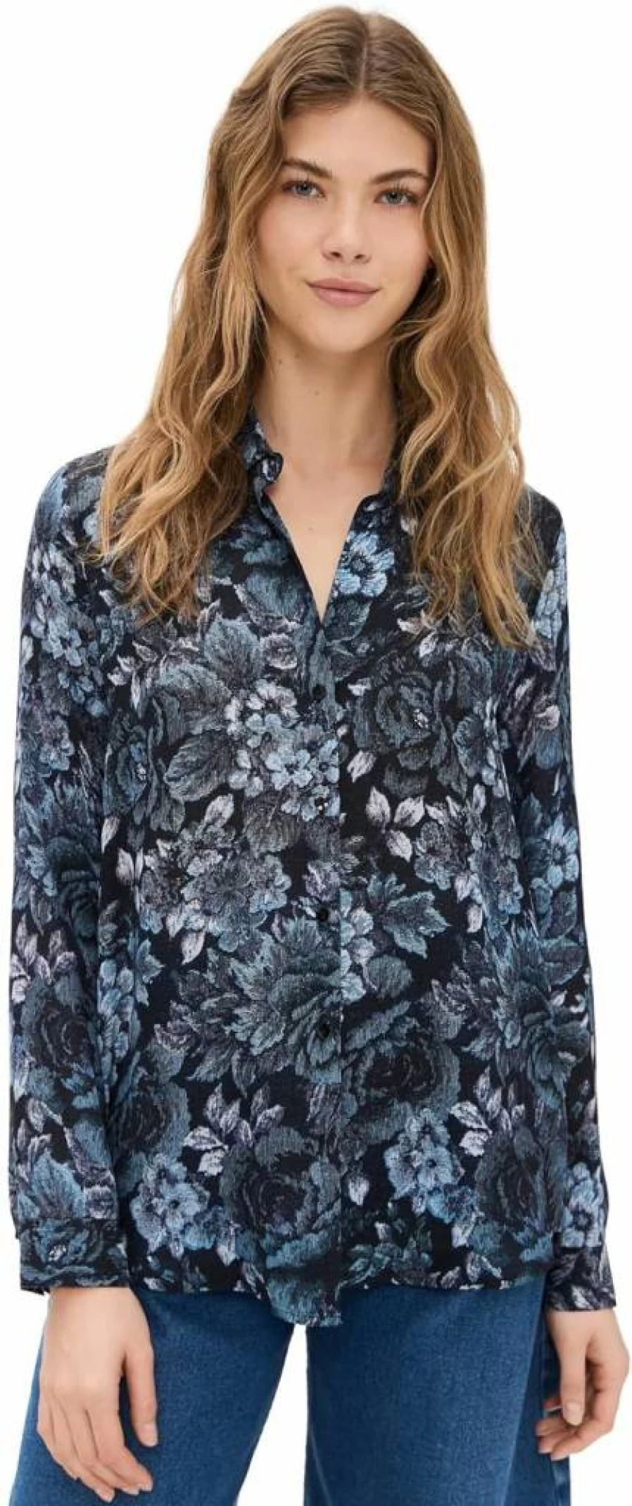 L'AGENCE Women's Nina Long Sleeve Blouse - Elegant Feminine Top