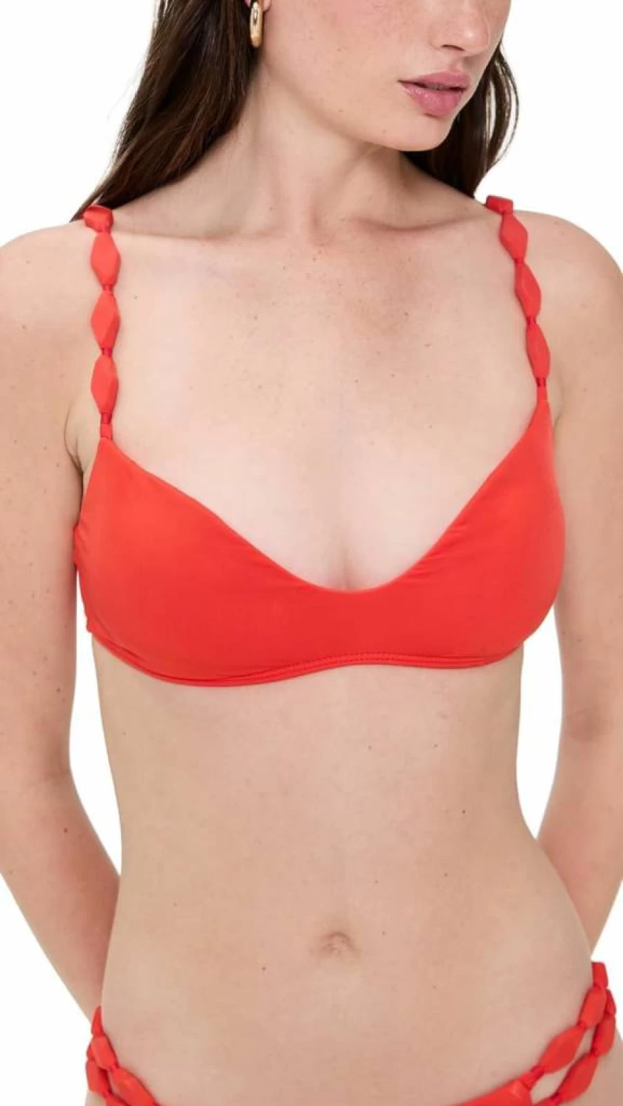 ViX Paula Hermanny Women's Solid Color Alexa Vivian Top