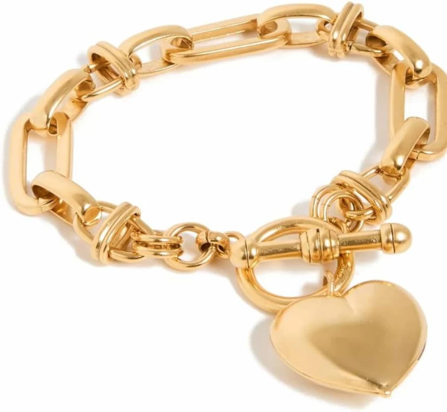 Brinker & Eliza Women's Barbie Inspired Charm Bracelet - Fashion Jewelry Gift for Her